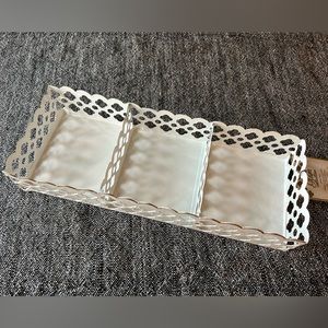 NWT Hold Everything Glam Squad Metal Tray